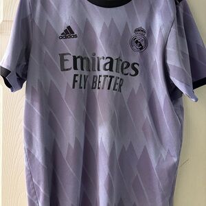 Adidas Purple and Blue Jersey